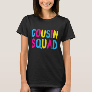 T-shirt Groupe de jumelage de la famille de l'équipe Cousi
