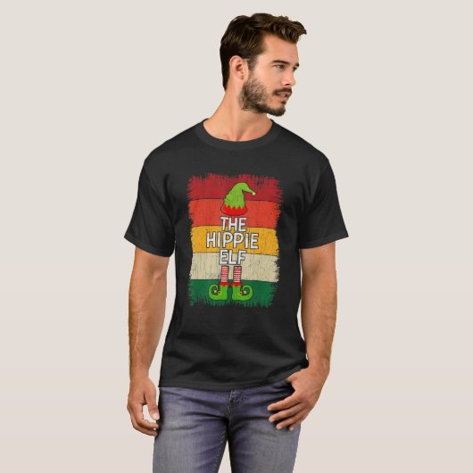 T-shirt Groupe de jumelage des elfes hippies Noël Paja (Devant entier)