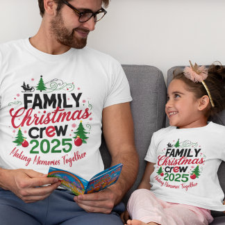 T-shirt Groupe de jumelage des équipes de Noël de la famil