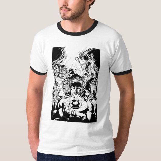 T-shirt Groupe de Lanternes abattus (Devant)