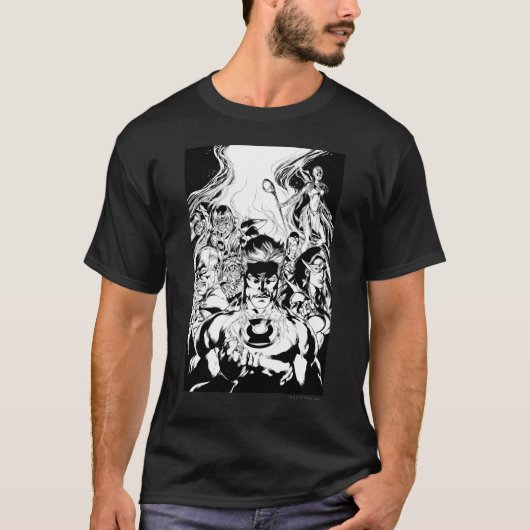 T-shirt Groupe de Lanternes abattus (Devant)