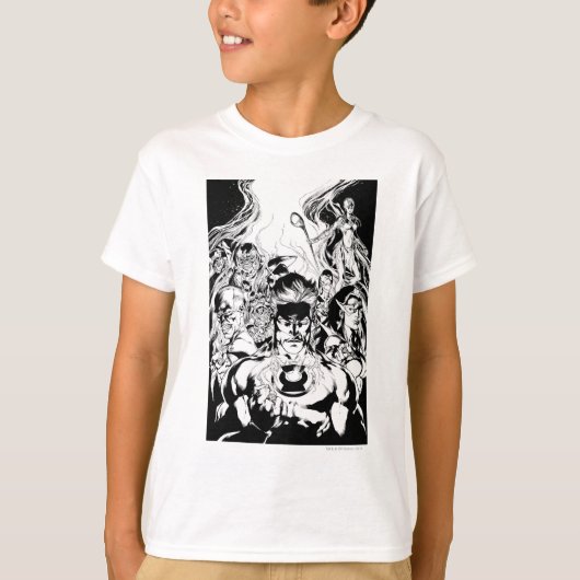 T-shirt Groupe de Lanternes abattus (Devant)