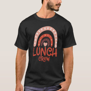 T-shirt Groupe de l'équipe de déjeuner correspondant École