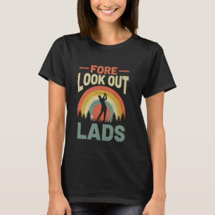 T-shirt Groupe de mariage joueur de golf drôle enterrement