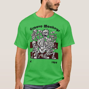 T-shirt groupe de musique Groove Monkeys boy