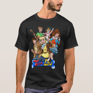 T-shirt Groupe de musique Team Lou Rock Band - Groupe d'am