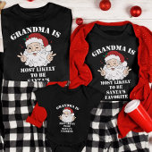 T-shirt Groupe De Noël Le Plus Susceptible De Personnalise