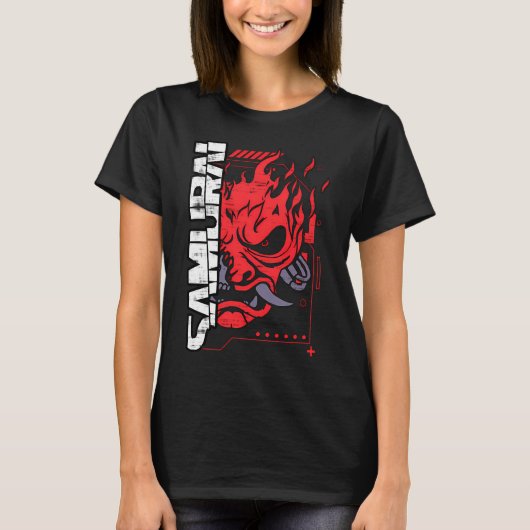 T-shirt Groupe de Rock Samouraïs (Devant)