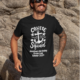 T-shirt Groupe de squad Amis Personnalisé Anniversaire Bla