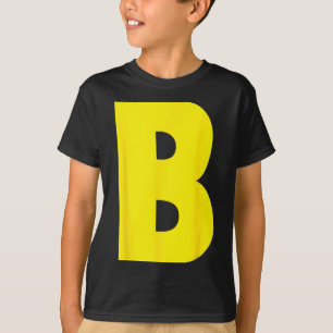 T-shirt Groupe de Tamia Lettre B Correspondant Drôle Hallo