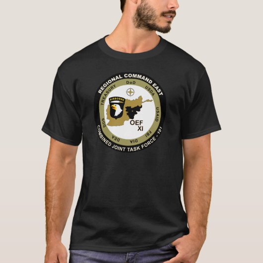 T-shirt Groupe de travail commun combiné - est régional de (Devant)