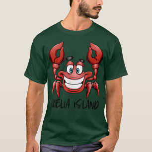 T-shirt Groupe de vacances familiales à la plage d'Amelia 