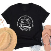 T-shirt Groupe de voyage familial personnalisé Vacances pl