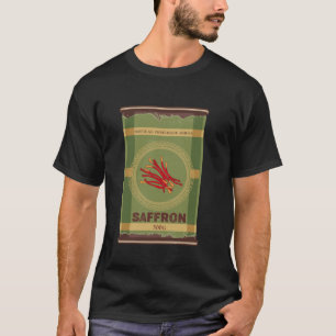 T-shirt Groupe d'épices naturelles safran correspondant Ha