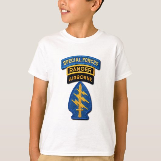 T-shirt Groupe des forces spéciales Green Berets FC SFG SO (Devant)