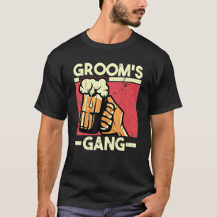 T-shirt Groupe du marié pour l'enterrement de vie de garço