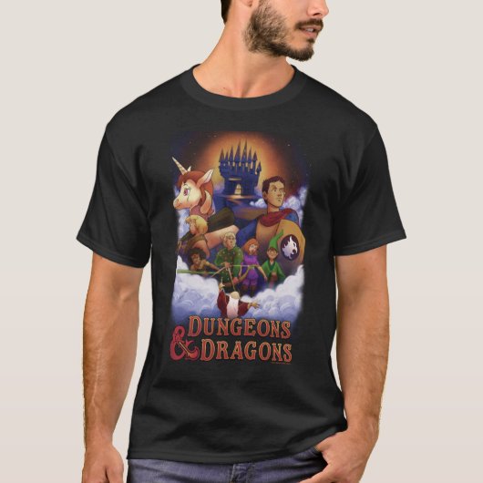 T-shirt Groupe Dungeons & Dragons Shot Epic Poster Pullove (Devant)