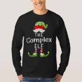 T-shirt Groupe Elf Complex Fête de pyjama de Noël (Devant)