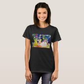 T-shirt Groupe en Crinolines par Wassily Kandinsky (Devant entier)