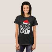 T-shirt Groupe familial d'équipage Cousin Correspondant Py (Devant entier)