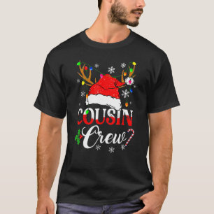 T-shirt Groupe familial d'équipage Cousin Correspondant Py