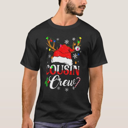 T-shirt Groupe familial d'équipage Cousin Correspondant Py (Devant)