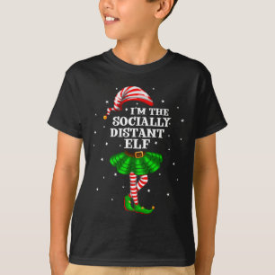 T-shirt Groupe familial Je suis L'Elf Christma socialement