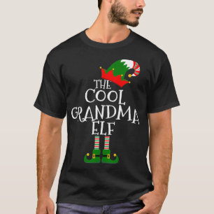 T-shirt Groupe Famille Cadeau Cool Grand-mère Elf Correspo