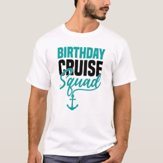 T-shirt Groupe Famille Correspondante Équipe de Croisière 