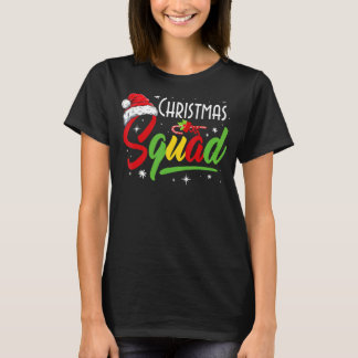 T-shirt Groupe Famille de l'Escadron de Noël Correspondant
