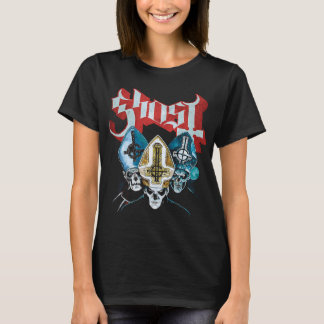 T-shirt Groupe fantôme Sainte Trinité Papa Emeritus Rock M