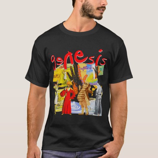 T-shirt groupe genesis (Devant)