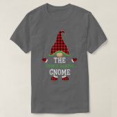 T-shirt Groupe Gnome Cuisine Cookie Correspondant P Noël (Design devant)