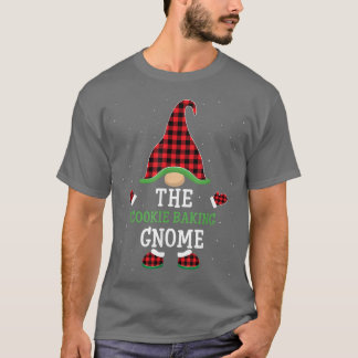 T-shirt Groupe Gnome Cuisine Cookie Correspondant P Noël