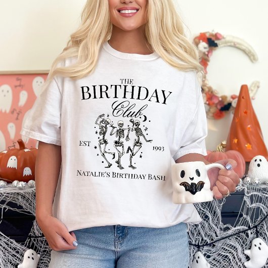 T-shirt Groupe Halloween Éffrayant personnalisé fête d'ann