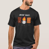 T-shirt Groupe Hug Camping Camping S'mores Chocolate Marsh (Devant)