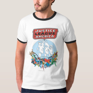 T-shirt Groupe Justice League of America