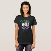 T-shirt Groupe Mardi Gras Nola Squad La Nouvelle-Orléans L (Devant entier)