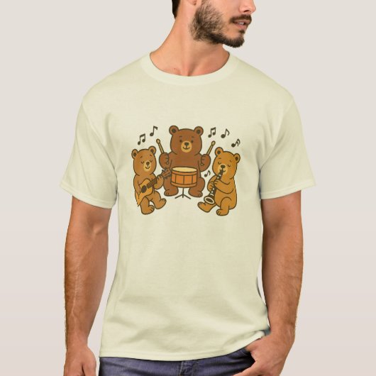 T-Shirt « Groupe ours » (Devant)