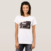 T-shirt Groupe Suffrage féminin avec bannière (Devant entier)
