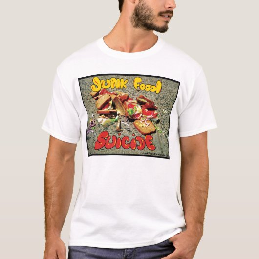 T-shirt Groupe-Suicide de sandwich (Devant)