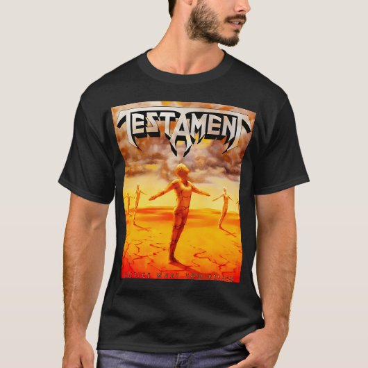 T-shirt groupe Testament (Devant)