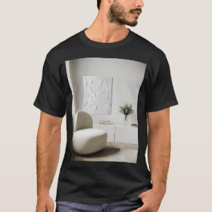 T-shirt Groupe White Behemoth cAbstract Flow