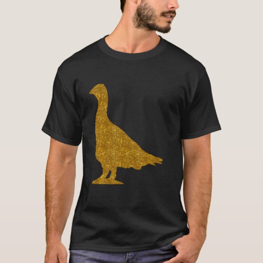 T-shirt Groupement Pour Femmes Fille Jeu Oiseau Fowl Anima (Devant)