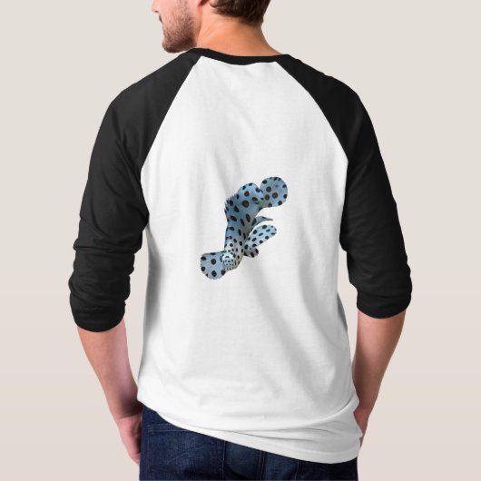 T-shirt Grouper - Conception abstraite - Découpe d'une pho (Dos)