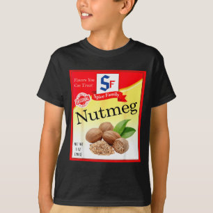 T-shirt Groupes de noix de muscade Costume Drôle de famill