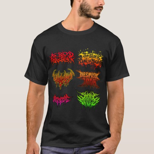 T-shirt Groupes deathcore (Devant)