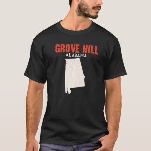 T-shirt Grove Hill Alabama USA State America Travel