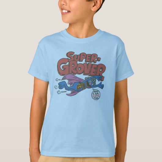 T-shirt Grover Enfants Vintages 1 (Devant)