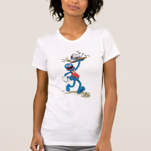 T-shirt Grover le serveur vintage